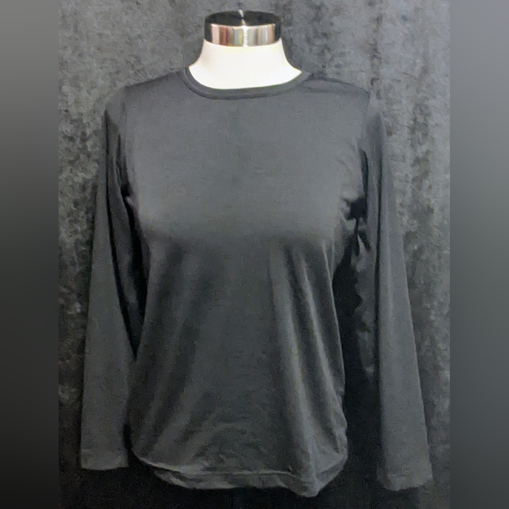 REI Black Long Sleeved Shirt- M (10-12)